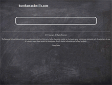 Tablet Screenshot of burnhamandmills.com